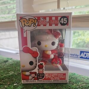 Funko Hello Kitty Cup Noodles Figure in Red and White